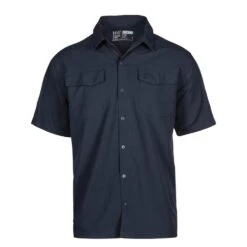 Men's 5.11 Freedom Flex Short Sleeve Woven Shirts Peacoat