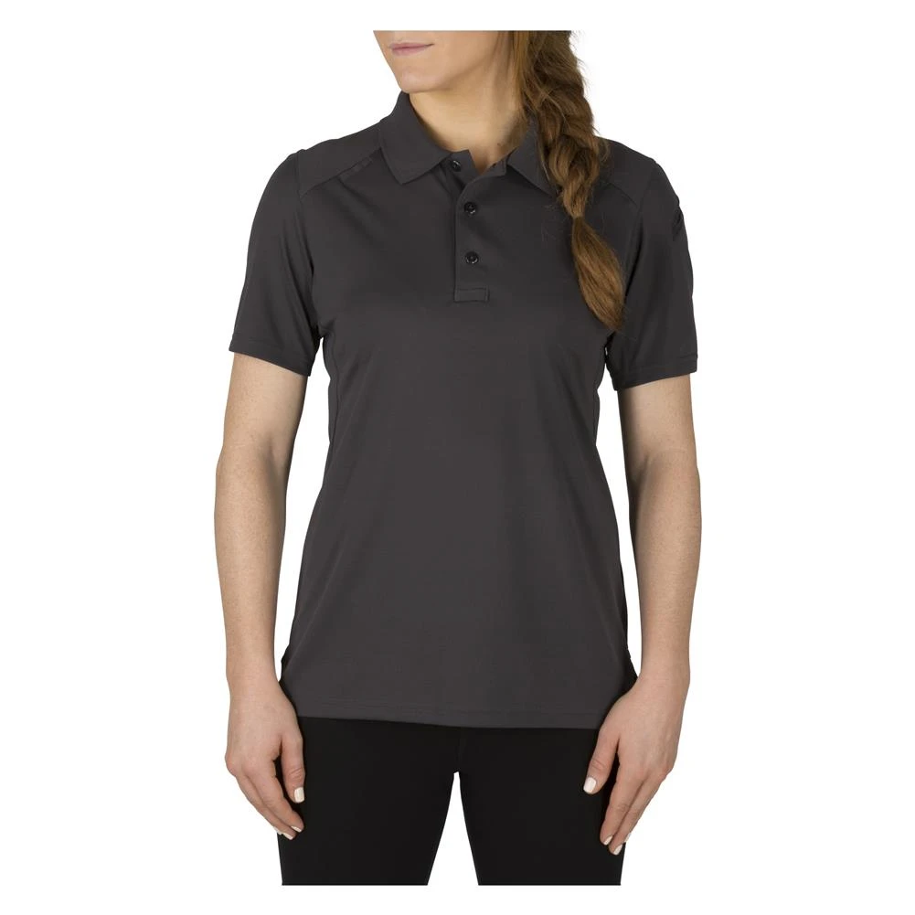 Women's 5.11 Helios Polo Charcoal~2