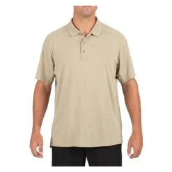 Men's 5.11 Helios Polo Tan~1