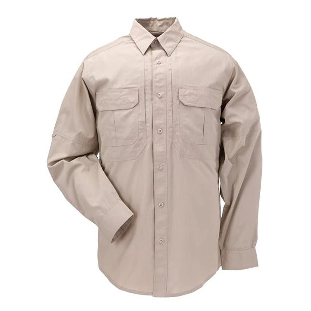 Men's 5.11 Long Sleeve Taclite Pro Shirts Khaki~1