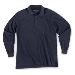Men's 5.11 Long Sleeve Tactical Polos Navy