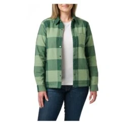 Women's 5.11 Louise Shirt Jacket Check