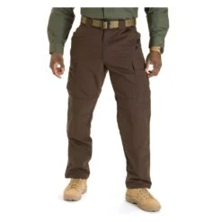 Men's 5.11 Poly / Cotton Ripstop TDU Pants Brown