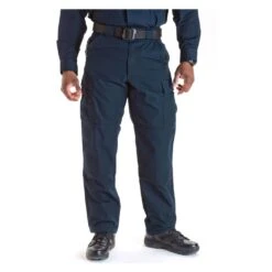 Men's 5.11 Poly / Cotton Ripstop TDU Pants Navy~1