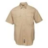 Men's 5.11 Short Sleeve Cotton Tactical Shirts Coyote