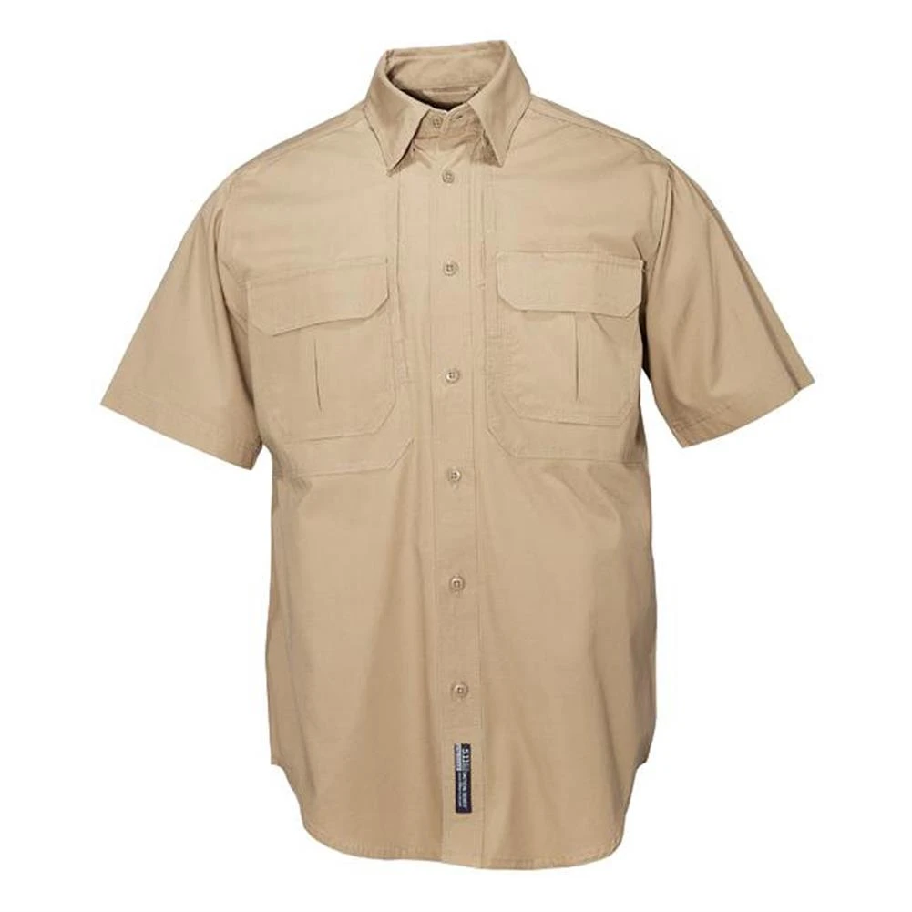 Men's 5.11 Short Sleeve Cotton Tactical Shirts Coyote