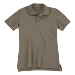 Women's 5.11 Short Sleeve Professional Polos Tan