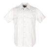 Women's 5.11 Short Sleeve Twill PDU Class A Shirts White~2