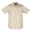 Men's 5.11 Short Sleeve Twill PDU Class B Shirts Tan~1
