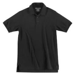 Men's 5.11 Short Sleeve Utility Polos Black