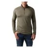 Men's 5.11 Stratos 1/4 Zip Green