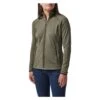 Women's 5.11 Stratos Full Zip Green~2