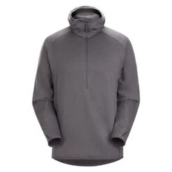 Men's Arc'teryx LEAF Delta AR 1/2 Zip Hoodie Wolf