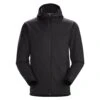 Men's Arc'teryx LEAF Naga Hoodie Full Zip (Gen 2.1) Black