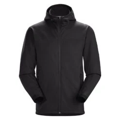 Men's Arc'teryx LEAF Naga Hoodie Full Zip (Gen 2.1) Black
