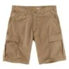 Men's Carhartt Force Broxton Cargo Shorts Khaki