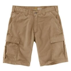 Men's Carhartt Force Broxton Cargo Shorts Khaki