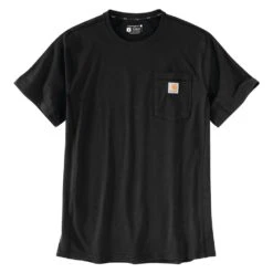 Men's Carhartt Force Pocket T-Shirt Black