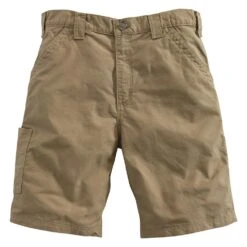 Men's Carhartt Loose Fit Canvas Work Shorts Khaki