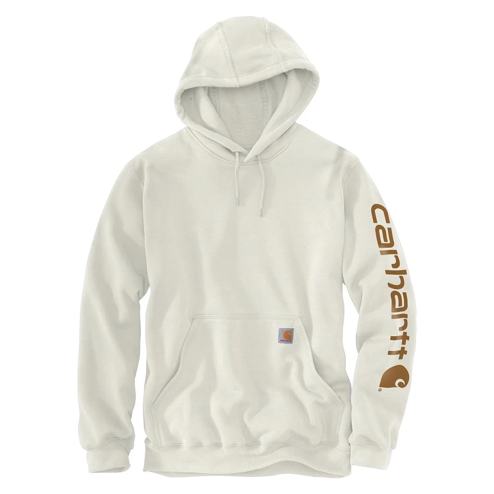 Men's Carhartt Midweight Logo Hoodie Malt