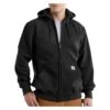 Men's Carhartt Paxton Heavyweight Front Zip Hoodie Black