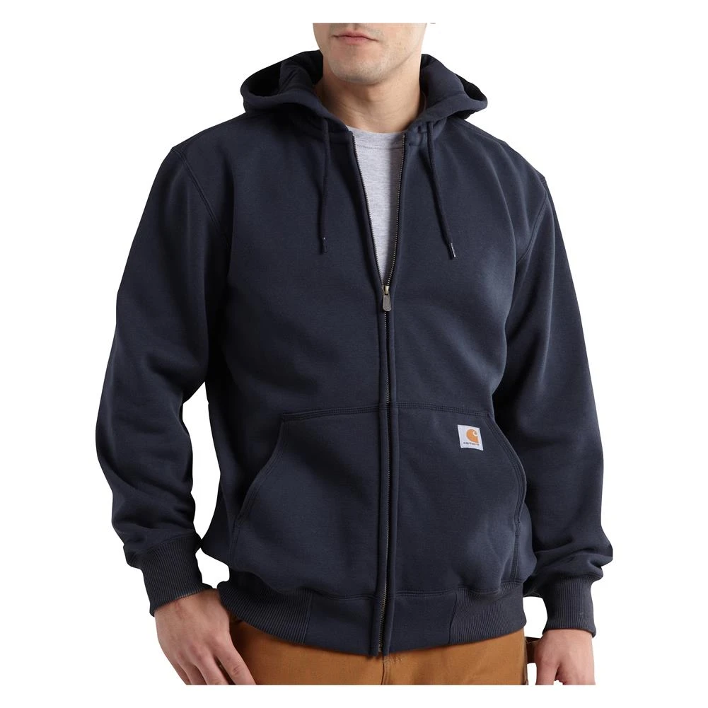 Men's Carhartt Paxton Heavyweight Front Zip Hoodie Navy
