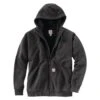 Men's Carhartt Rain Defender Loose Fit Midweight Thermal-Lined Full-Zip Sweatshirt Heather