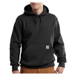 Men's Carhartt Rain Defender Paxton Heavyweight Hoodie Black