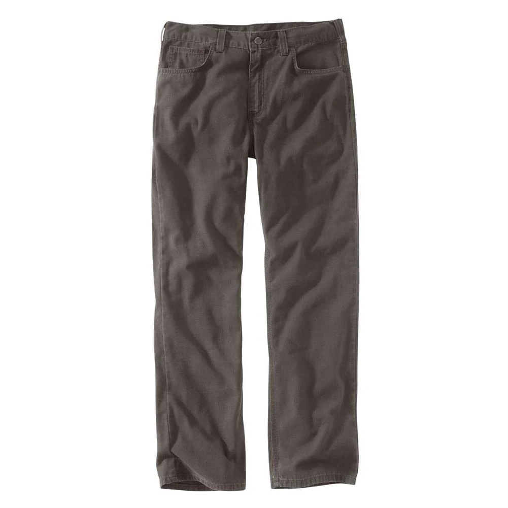 Men's Carhartt Rugged Flex Rigby 5-Pocket Work Pants Gravel