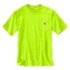 Men's Carhartt Workwear Pocket T-Shirt Lime