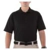 Men's First Tactical Cotton Short Sleeve Polo Black~1
