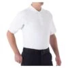 Men's First Tactical Cotton Short Sleeve Polo White~1