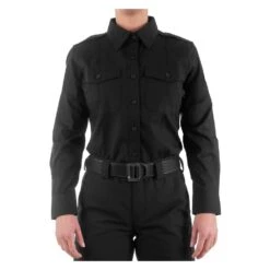 Women's First Tactical Pro Duty Uniform Shirt Black~2