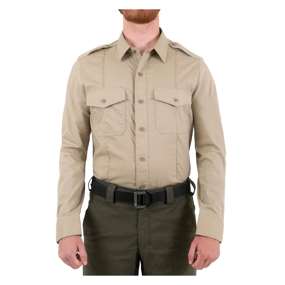 Men's First Tactical Pro Duty Uniform Shirt Tan