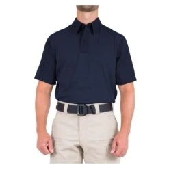 Men's First Tactical V2 Pro Performance Short Sleeve Shirt Navy