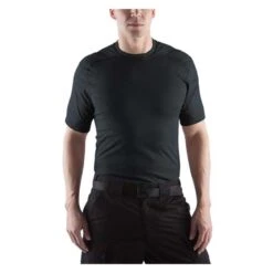 Men's Massif Cool Knit T-Shirt Black