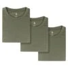 Men's Mission Made Crew Neck T-Shirts (3 Pack) Olive
