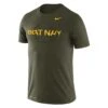Men's NIKE Beat Navy T-Shirt Olive