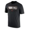 Men's Nike Camo Badge Dri-Fit Cotton T-Shirt Black