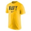 Men's NIKE Navy Glory T-Shirt Gold
