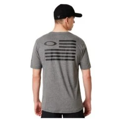 Men's Oakley SI Flag T-Shirt Gray