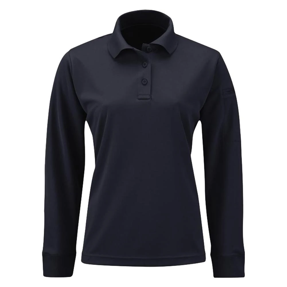 Women's Propper Long Sleeve Uniform Polo Navy~2