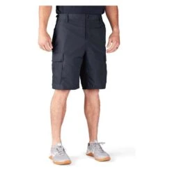 Men's Propper Poly / Cotton Ripstop BDU Shorts (Zip Fly) Navy