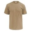 Men's Soffe Lightweight Crew Neck T-Shirt (3 Pack) Tan