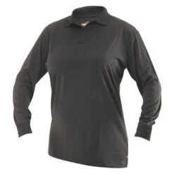 Women's TRU-SPEC 24-7 Series Long Sleeve Performance Polo Black~2