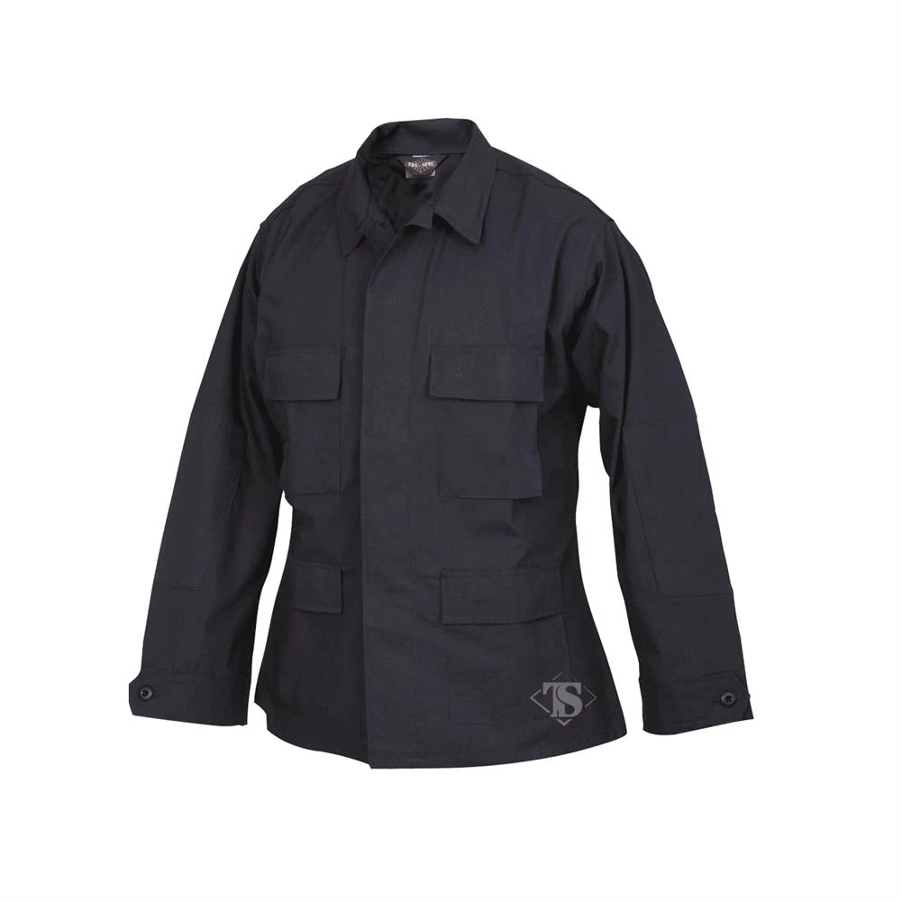 Men's TRU-SPEC Cotton Ripstop BDU Coat Navy