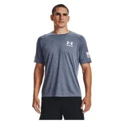 Men's Under Armour Freedom Tech T-Shirt Heather