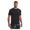 Men's Under Armour Freedom Tech T-Shirt Gray