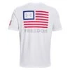 Men's Under Armour New Freedom Banner T-Shirt White
