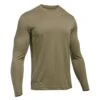 Men's Under Armour Tactical Tech Long Sleeve T-Shirt Tan